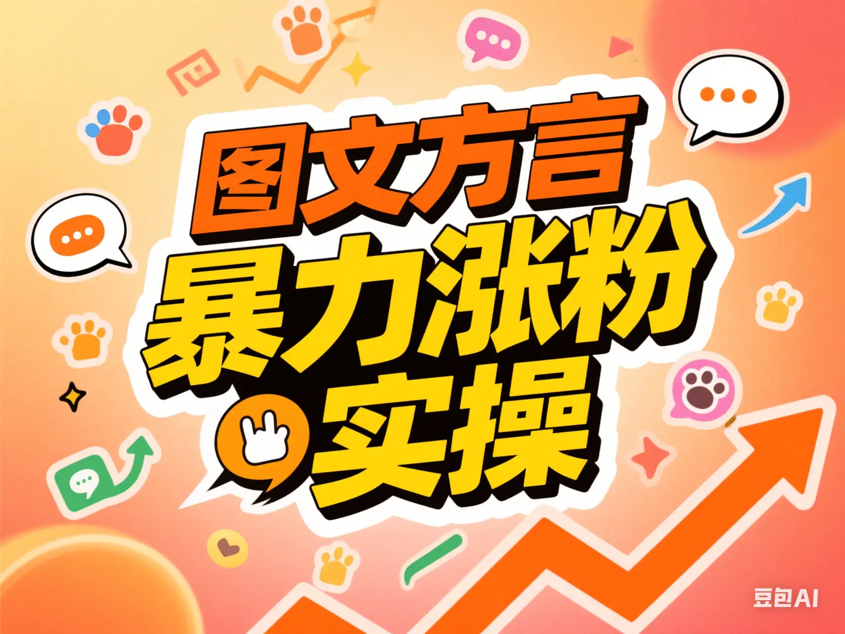 图文方言 暴力涨粉实操-创业猫 图文方言 暴力涨粉实操-创业猫