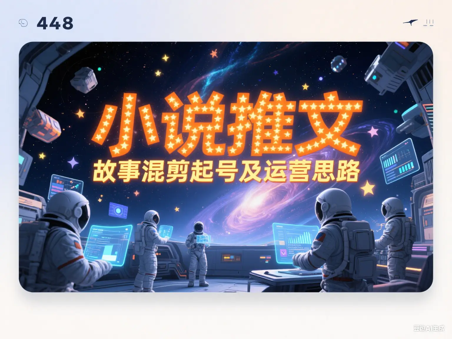 小说推文 故事混剪起号及运营思路-创业猫 小说推文 故事混剪起号及运营思路-创业猫