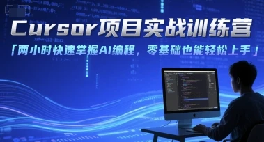 【精】Cursor项目实战训练营,两小时快速掌握AI编程,零基础也能轻松上手-创业猫 【精】Cursor项目实战训练营,两小时快速掌握AI编程,零基础也能轻松上手-创业猫