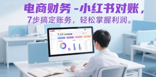 【精】电商财务-小红书对账,7步搞定账务,轻松掌握利润-创业猫 【精】电商财务-小红书对账,7步搞定账务,轻松掌握利润-创业猫