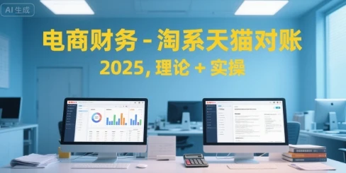 【精】电商财务-淘系天猫对账2025,理论+实操-创业猫 【精】电商财务-淘系天猫对账2025,理论+实操-创业猫