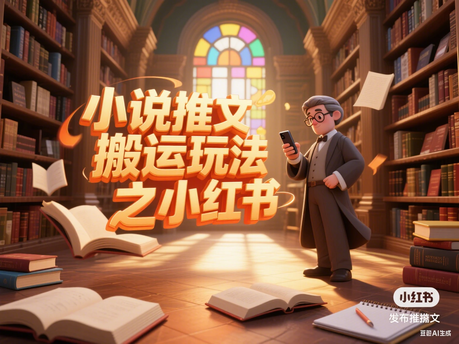 小说推文搬运玩法之小红书-创业猫 小说推文搬运玩法之小红书-创业猫