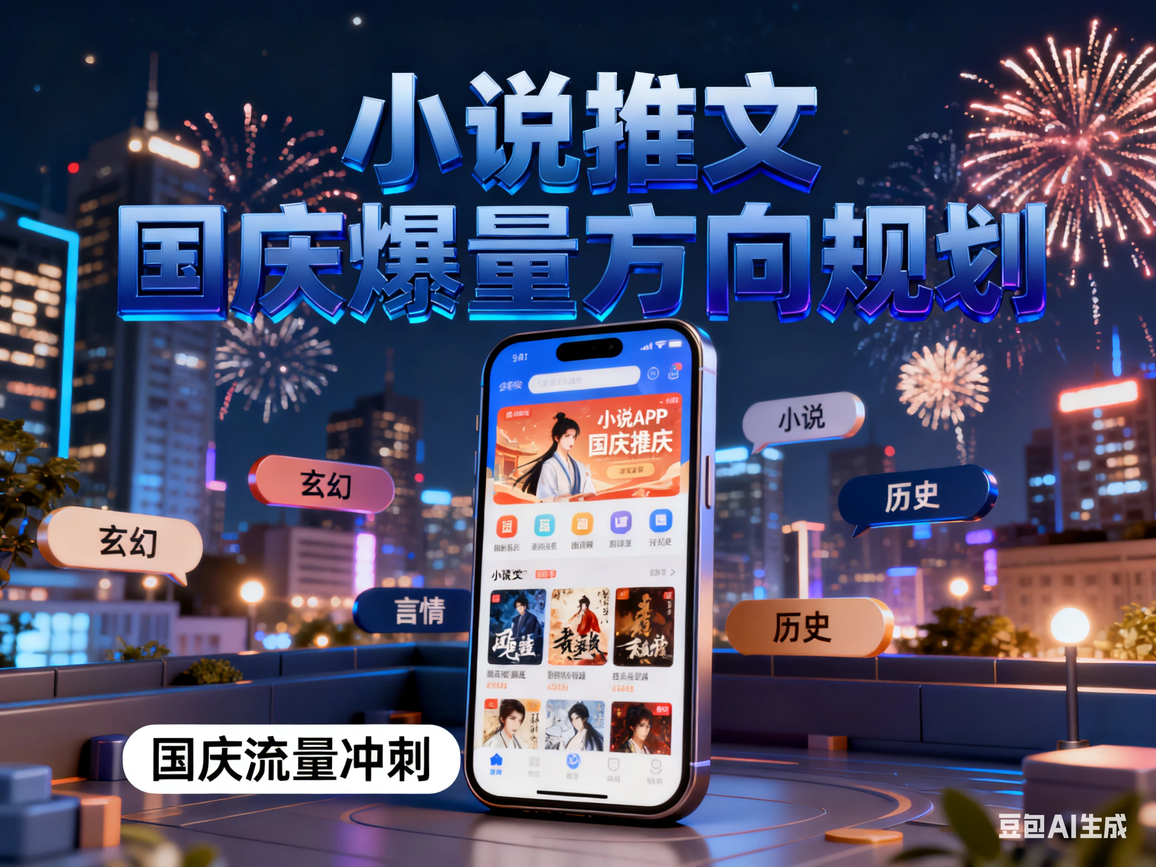 【精】小说推文 国庆爆量方向规划-七量思维