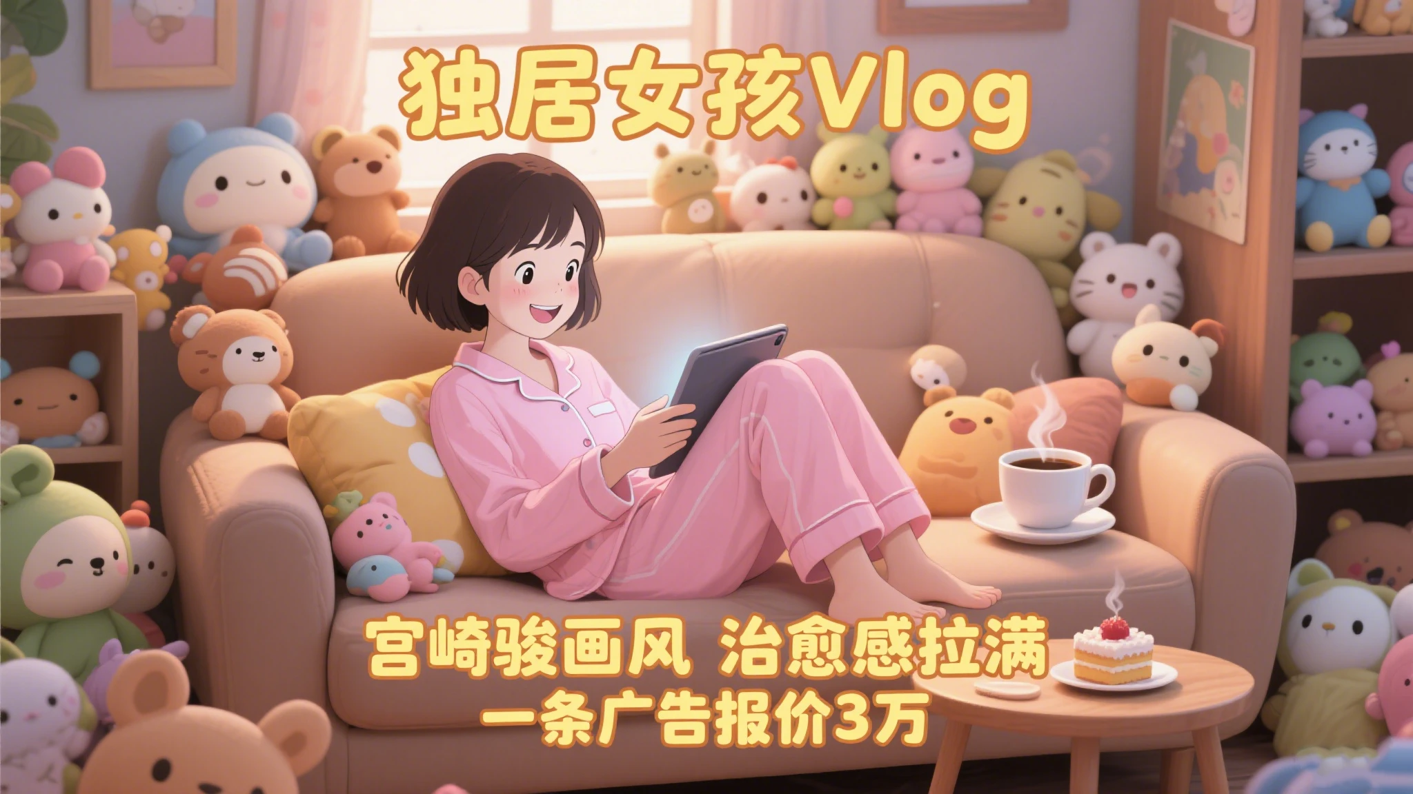 用AI制作独居女孩Vlog,治愈感拉满,单个账号涨粉71万,一条广告报价3万-创业猫 用AI制作独居女孩Vlog,治愈感拉满,单个账号涨粉71万,一条广告报价3万-创业猫