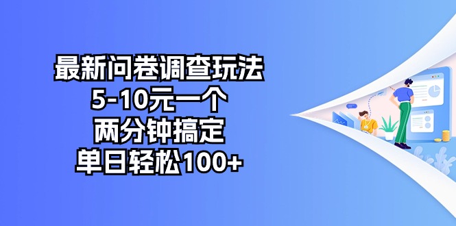 （10606期）最新问卷调查玩法，5-10元一个，两分钟搞定，单日轻松100+-七量思维