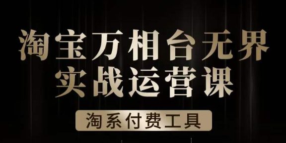 沧海·淘系万相台无界实战运营课，万相台无界实操全案例解析-七量思维