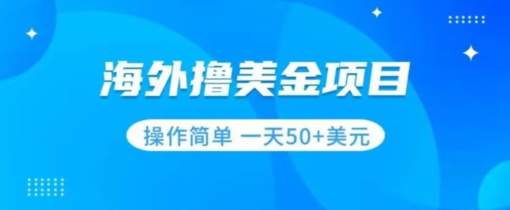 撸美金项目无门槛操作简单小白一天50+美刀-七量思维