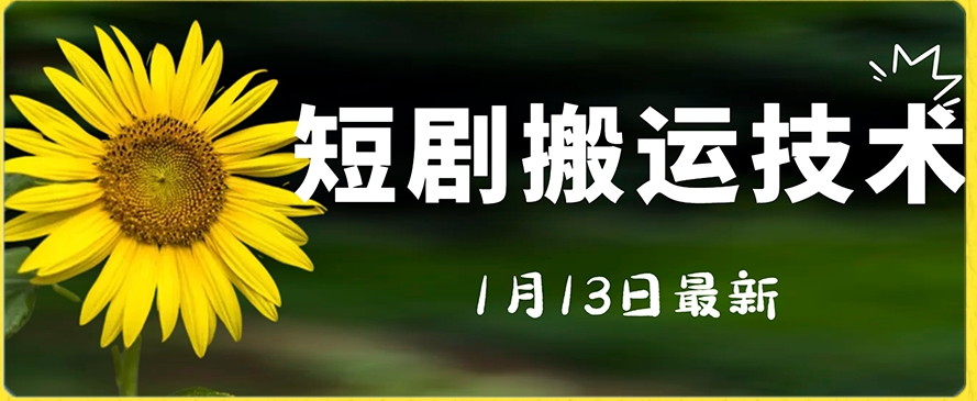 最新短剧搬运技术，电脑手机都可以操作，不限制机型-七量思维