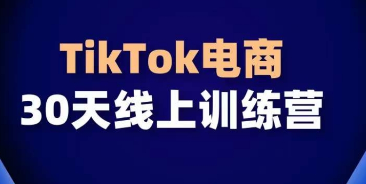 TikTok电商带货30天线上课，不可错过的全球流量洼地！-七量思维