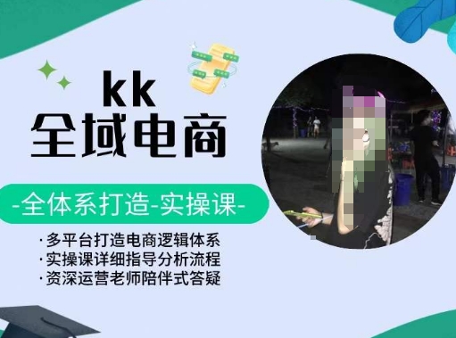 KK全域电商，全体系打造实操课，多平台打造电商逻辑体系-七量思维