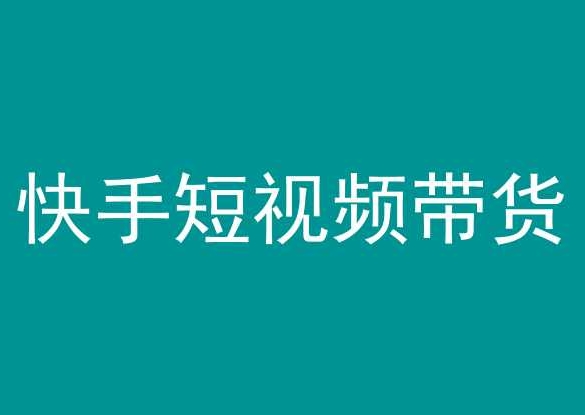 快手短视频带货，操作简单易上手，人人都可操作的长期稳定项目!-七量思维