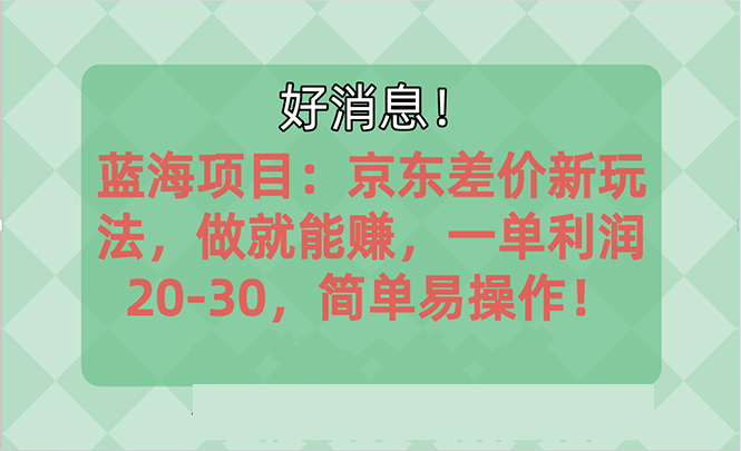 （10989期）越早知道越能赚到钱的蓝海项目：京东大平台操作，一单利润20-30，简单…-七量思维