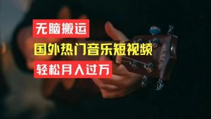 （11090期）无脑搬运国外热门音乐短视频，轻松月入过万-七量思维