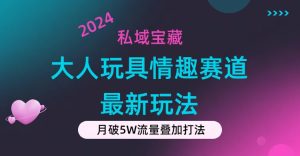 (11541期)私域宝藏:大人玩具情趣赛道合规新玩法,零投入,私域超高流量成单率高-七量思维