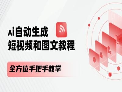 AI自动生成短视频和图文课程，全方位手把手教学-七量思维