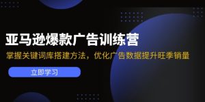(11858期)亚马逊爆款广告训练营:掌握关键词库搭建方法,优化广告数据提升旺季销量-七量思维