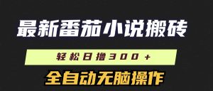 (11904期)最新番茄小说搬砖,日撸300+!全自动操作,可矩阵放大-七量思维