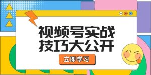 （12365期）视频号实战技巧大公开：选题拍摄、运营推广、直播带货一站式学习 (无水印)-七量思维