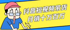 抖音短视频带货月销十万百万-七量思维