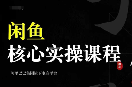 2024闲鱼核心实操课程，从养号、选品、发布、销售，教你做一个出单的闲鱼号-七量思维