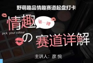 比高社群:情趣赛道训练营,野萌趣品情趣赛道起盘打卡,市场刚需项目-七量思维