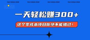 （13702期）零成本入门！简单几步开启一天300+的赚钱之路！-七量思维