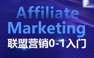 Affiliate Marketing联盟营销0-1入门,联盟营销基本逻辑 联盟平台逻辑及联盟客逻辑全面详解-七量思维