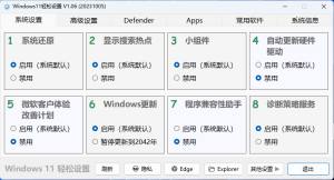 Windows11轻松设置v1.10绿色版-七量思维