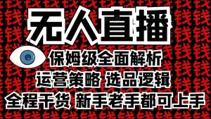 2025无人直播这么做就对了,保姆级全面解析,全程干货,新手老手都可上手-七量思维