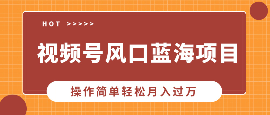 （13945期）视频号风口蓝海项目，中老年人的流量密码，操作简单轻松月入过万-七量思维