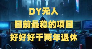 DY无人,目前最稳的项目,矩阵放大边旅游边赚钱,好好好干两年退休-七量思维