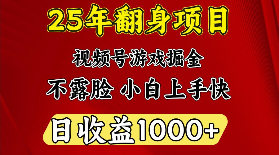 一天收益1000+ 25年开年落地好项目-七量思维