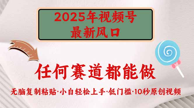 2025年视频号新风口，低门槛只需要无脑执行-七量思维