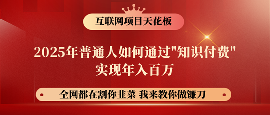 镰刀训练营超级IP合伙人，25年普通人如何通过“知识付费”年入百万！-七量思维