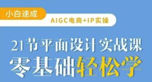 AIGC电商必备实操21节平面设计实战课，教你玩转AI-七量思维
