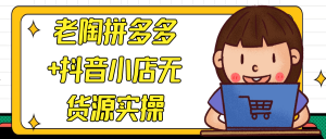 老陶拼多多+抖音小店无货源实操-七量思维