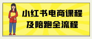 小红书电商课程及陪跑全流程-七量思维