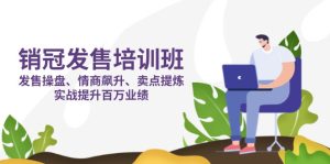 销冠 发售培训班：发售 操盘+情商 飙升+卖点 提炼，实战提升百万业绩-七量思维