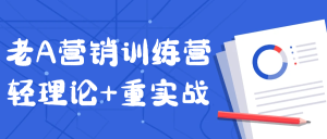 老A营销训练营轻理论+重实战-七量思维