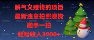 解气又挣钱的项目，最新违章拍照挣钱，随手一拍，轻松收入多张【揭秘】-七量思维