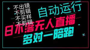 日不落无人直播、让你赚到手软，不出镜 不剪辑 不囤货  不买样日赚1000…-七量思维