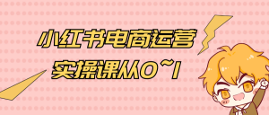 小红书电商运营实操课从0~1-七量思维
