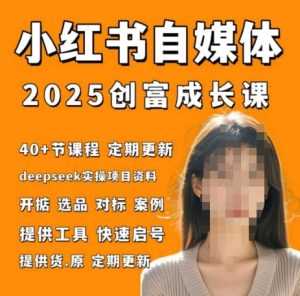 小红书电商自媒体创富课2.0版，实战打卡笔记训练营-七量思维