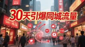 30天引爆同城流量:团购篇 认知篇 流量篇 来客篇 达人篇 老板人设IP篇 投流篇-七量思维