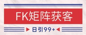 小红书某音FK赛道引流获客 自热矩阵日引200+【揭秘】-七量思维