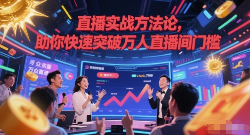直播实战方法论，助你快速突破万人直播间门槛-七量思维
