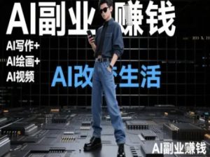 AI改变生活(Ai写作+AI绘画+Ai视频)，AI副业挣钱-七量思维