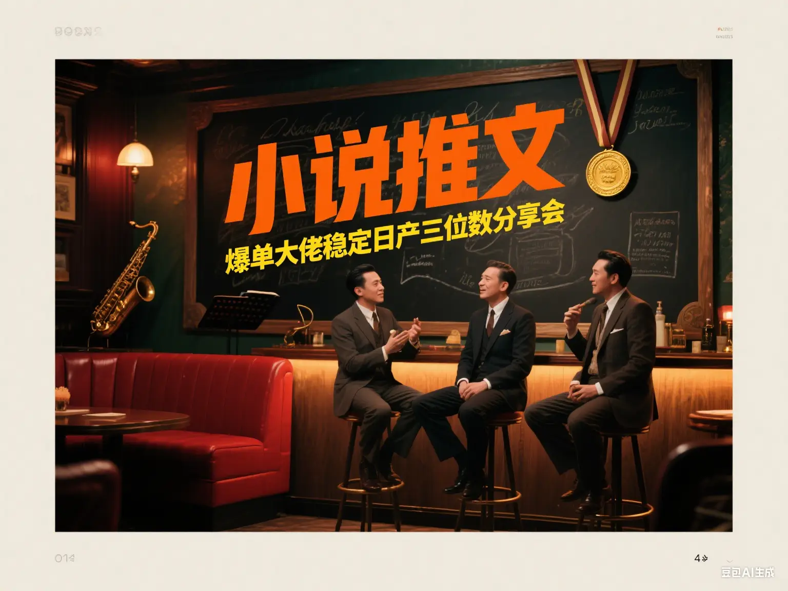 小说推文 爆单大佬稳定日产三位数分享会-创业猫