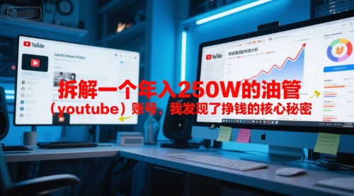 付费文章：拆解一个年入250W的油管(youtube)账号，我发现了挣钱的核心秘密-七量思维