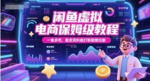 闲鱼虚拟电商保姆级教程，一鱼多吃，能卖资料能打粉能做拉新-七量思维